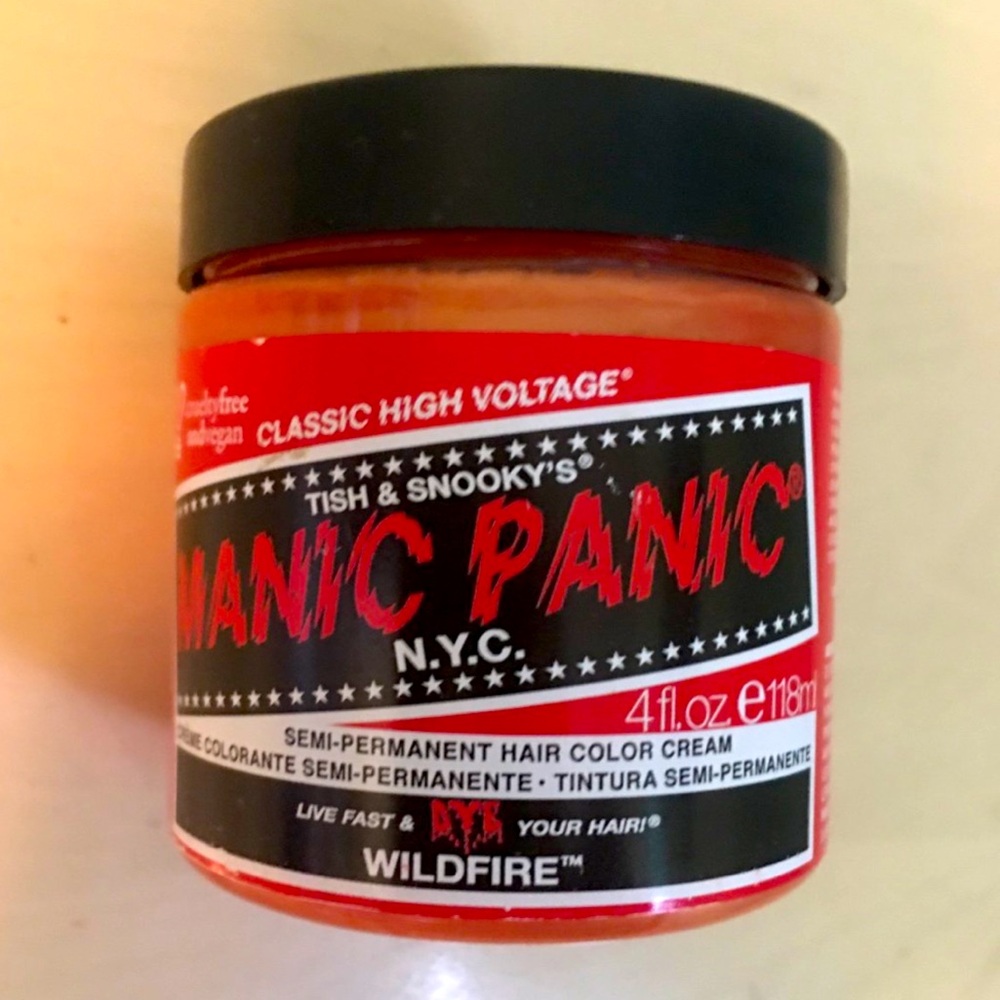 Manic Panic Vegan Semi Permanent Hair Color Cream